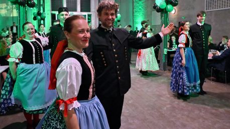 Vystoupení DFS Hlubinka na Havířském bále