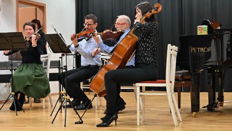 Absolventský koncert Silvy Kielarové a Prokopa Konicara