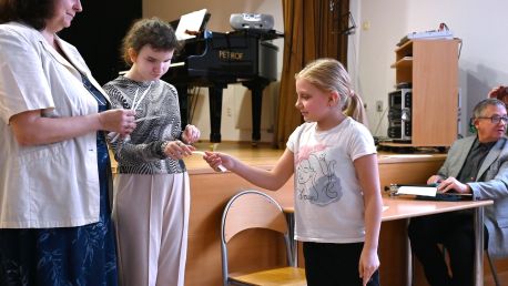 Edukační koncert v Múzické škole