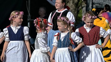 DFS Hlubinka vystoupil na Velikonočním jarmarku