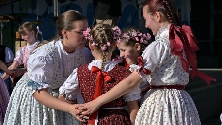DFS Hlubinka vystoupil na Velikonočním jarmarku