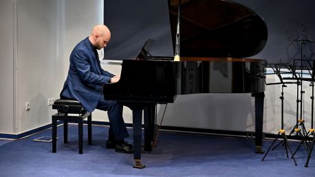 Koncert ke 100. výročí narození Ilji Hurníka v prostorách Knihovny města Ostravy
