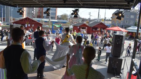 Hlubinka roztančila Mariánské náměstí