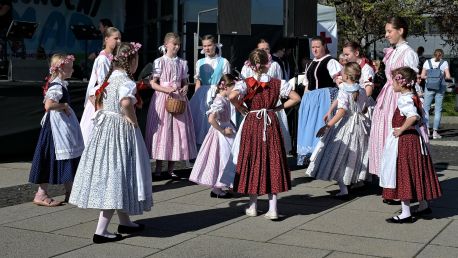 DFS Hlubinka vystoupil na Velikonočním jarmarku