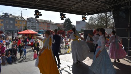 Hlubinka roztančila Mariánské náměstí