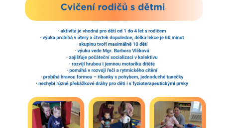 Cvičení rodičů s dětmi