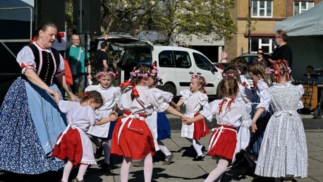 DFS Hlubinka vystoupil na Velikonočním jarmarku