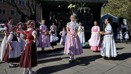 DFS Hlubinka vystoupil na Velikonočním jarmarku