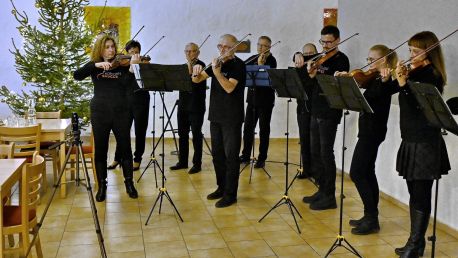 Vystoupení Komorních smyčců na Slezskoostravském hradě