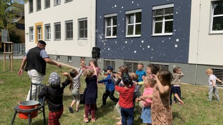 Den dětí v dopoledních školičkách