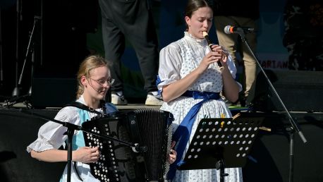 DFS Hlubinka vystoupil na Velikonočním jarmarku