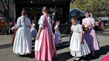 DFS Hlubinka vystoupil na Velikonočním jarmarku