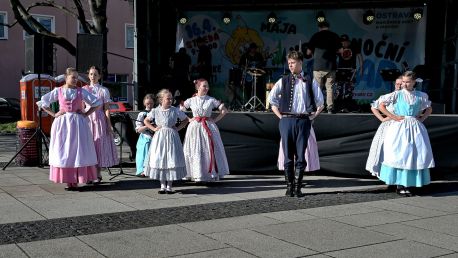 DFS Hlubinka vystoupil na Velikonočním jarmarku