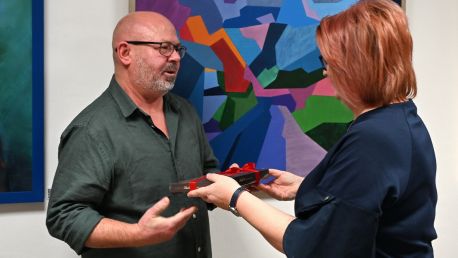 Obrazová galerie v MCUT Skořápka představuje díla M-M-M