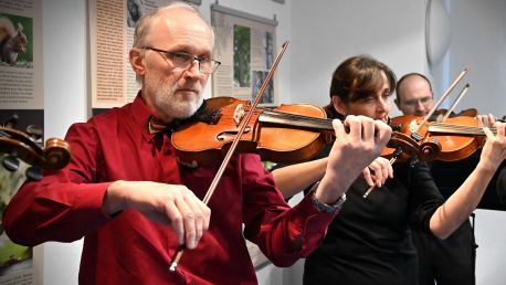 Koncert ke 100. výročí narození Ilji Hurníka v prostorách Knihovny města Ostravy