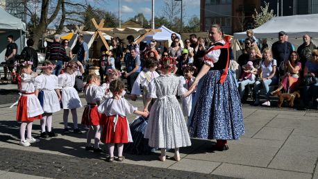 DFS Hlubinka vystoupil na Velikonočním jarmarku