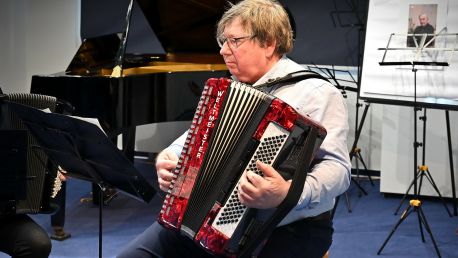 Koncert ke 100. výročí narození Ilji Hurníka v prostorách Knihovny města Ostravy