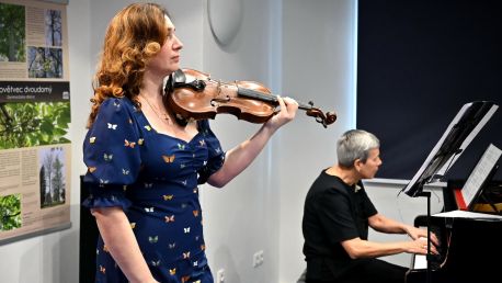 Koncert ke 100. výročí narození Ilji Hurníka v prostorách Knihovny města Ostravy