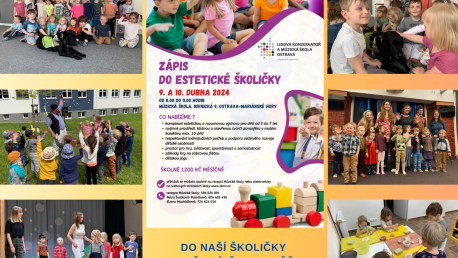 Zápis do Estetické školičky se blíží