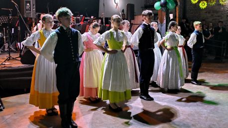 Vystoupení DFS Hlubinka na Havířském bále