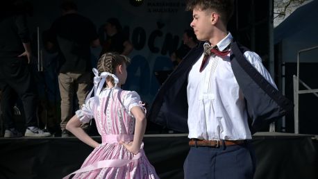 DFS Hlubinka vystoupil na Velikonočním jarmarku