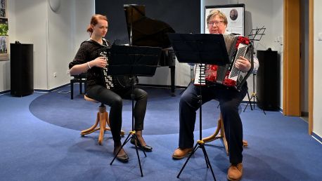 Koncert ke 100. výročí narození Ilji Hurníka v prostorách Knihovny města Ostravy
