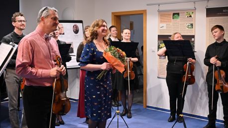 Koncert ke 100. výročí narození Ilji Hurníka v prostorách Knihovny města Ostravy