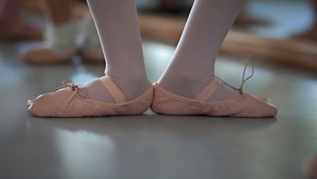 Ukázková hodina výuky baletu pro nejmenší děti