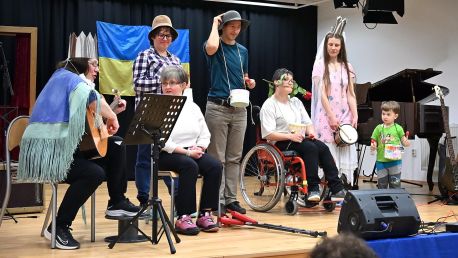 Benefiční koncert pro Ukrajinu v Múzické škole
