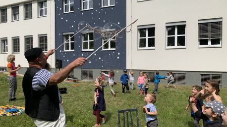 Den dětí v dopoledních školičkách