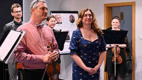 Koncert ke 100. výročí narození Ilji Hurníka v prostorách Knihovny města Ostravy