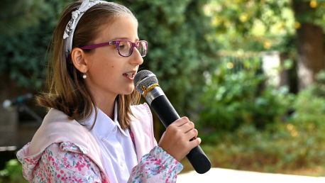Slavnostní poděkování - proměna zahrady Múzické školy