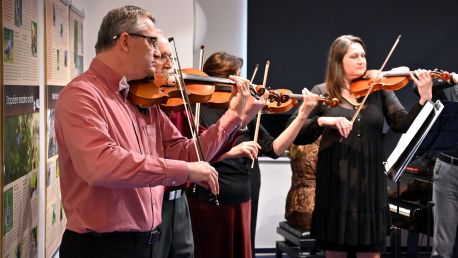 Koncert ke 100. výročí narození Ilji Hurníka v prostorách Knihovny města Ostravy