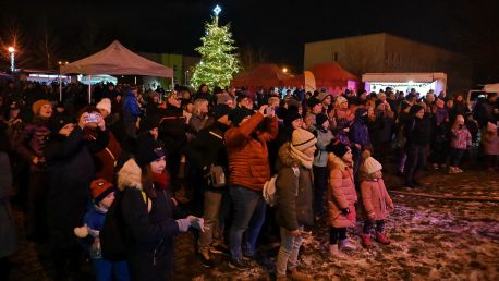 Rozsvícení vánočního stromu na rychvaldském náměstí