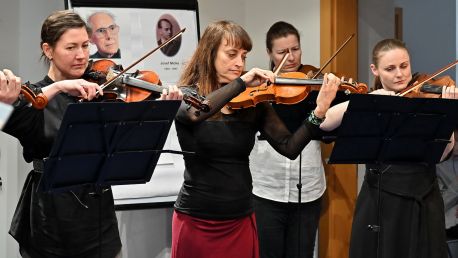 Koncert ke 100. výročí narození Ilji Hurníka v prostorách Knihovny města Ostravy