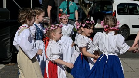 DFS Hlubinka vystoupil na Velikonočním jarmarku