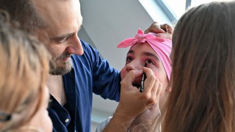 O třech prasátkách. Závěrečné vystoupení dětského Hudebního divadla