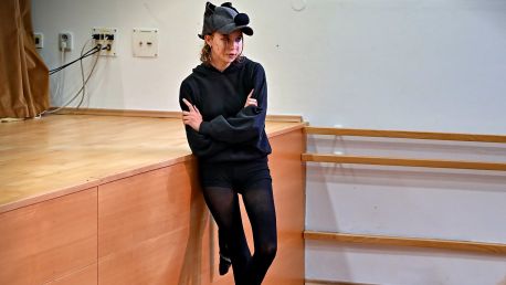 O třech prasátkách. Závěrečné vystoupení dětského Hudebního divadla