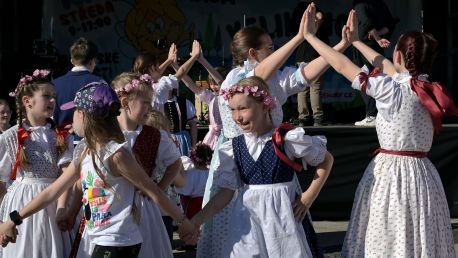 DFS Hlubinka vystoupil na Velikonočním jarmarku