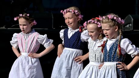 DFS Hlubinka vystoupil na Velikonočním jarmarku