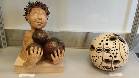 Výtvarné umění v prostorách knihovny