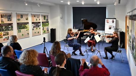 Koncert ke 100. výročí narození Ilji Hurníka v prostorách Knihovny města Ostravy