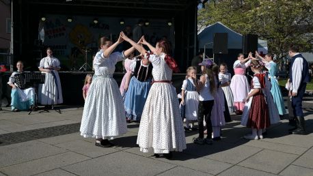 DFS Hlubinka vystoupil na Velikonočním jarmarku