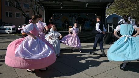 DFS Hlubinka vystoupil na Velikonočním jarmarku