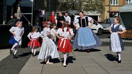 DFS Hlubinka vystoupil na Velikonočním jarmarku
