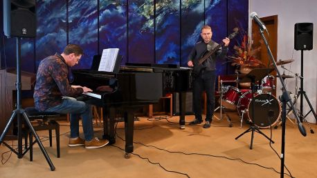 Koncert oddělení jazzu a populární hudby