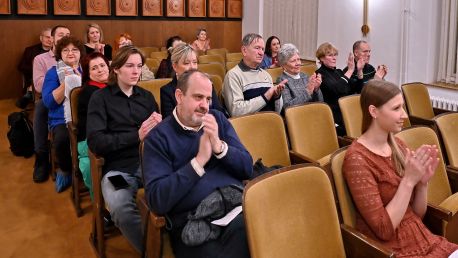 Novoroční koncert posluchačů hudebního oboru Lidové konzervatoře