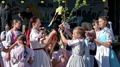DFS Hlubinka vystoupil na Velikonočním jarmarku