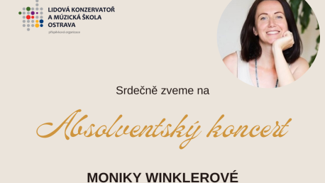 Absolventský koncert Moniky Winklerové